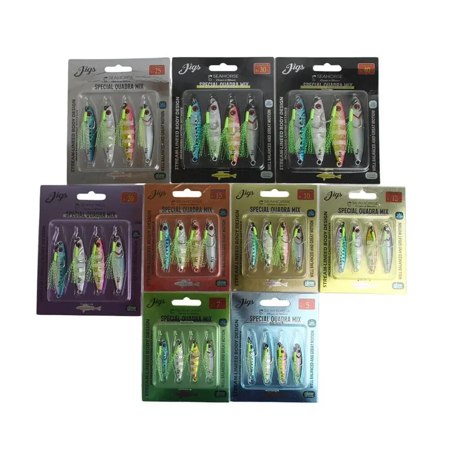 Sea Horse Special Quadra Mix 4'lü Jig Seti
