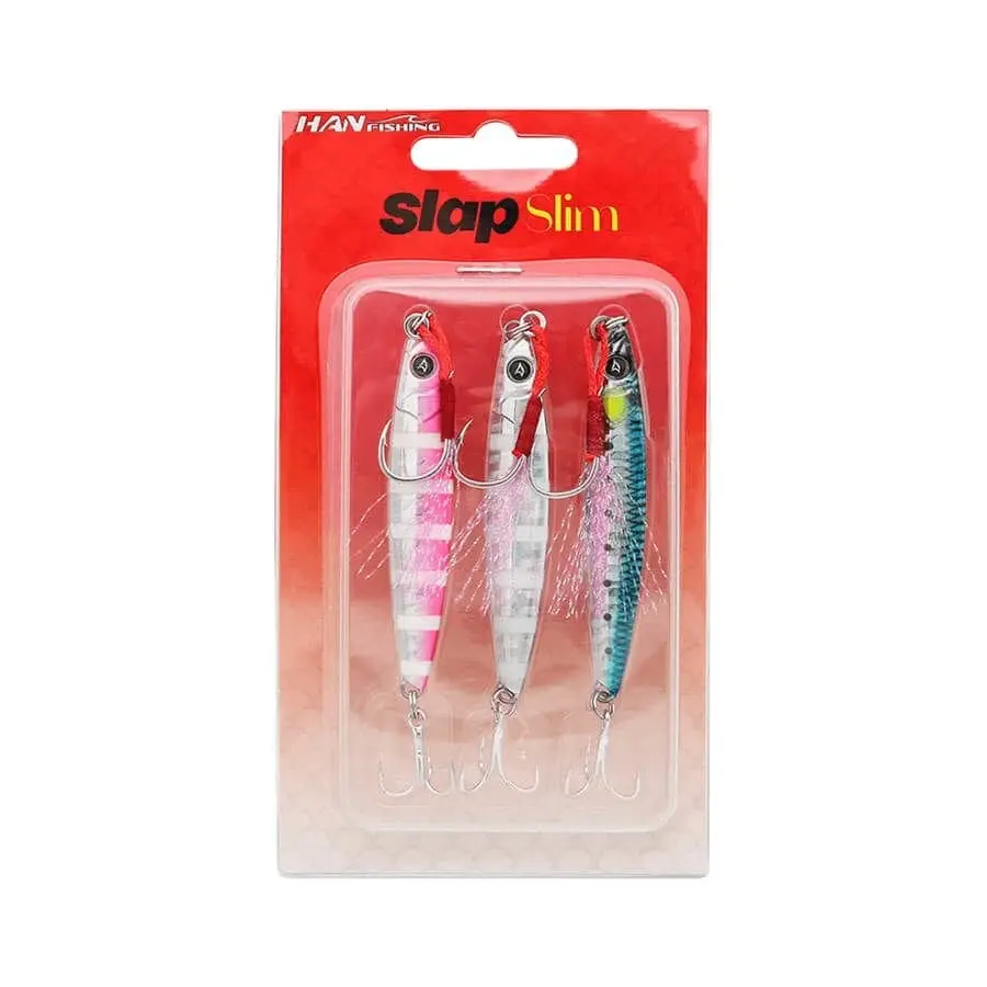Hanfish Slap Slim Jig Zebra Mix