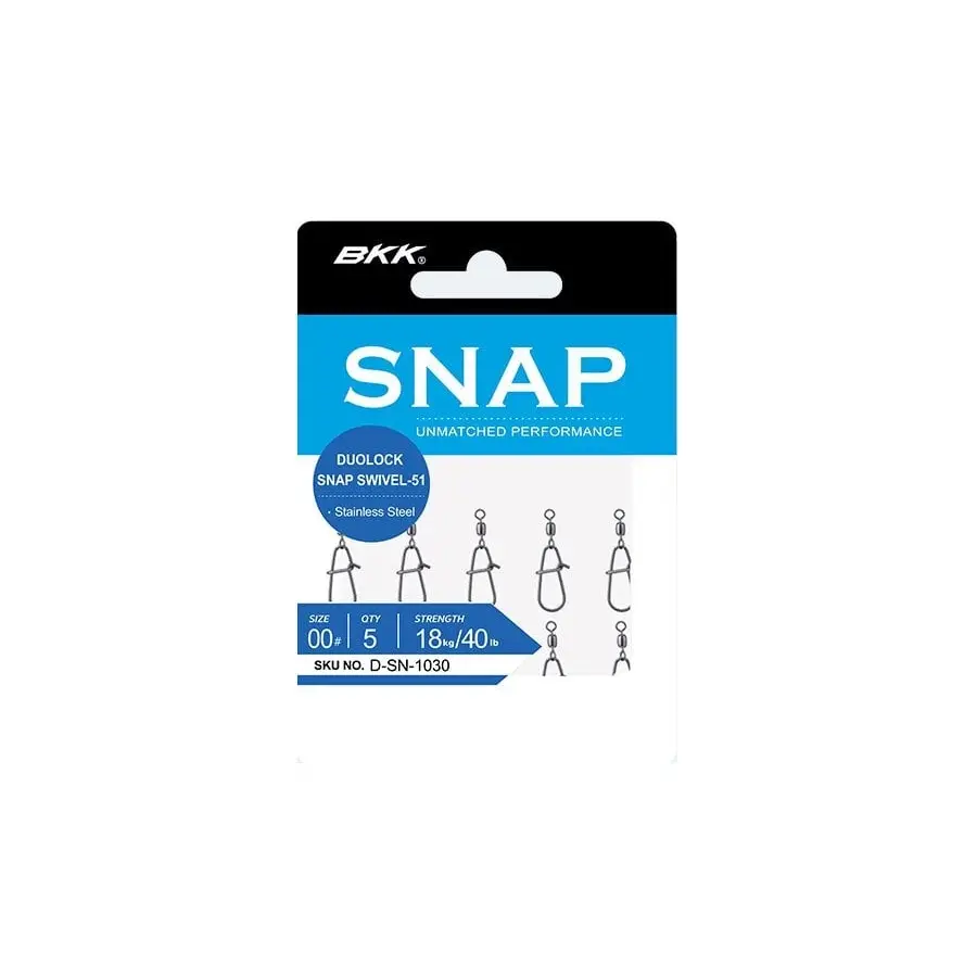 BKK Duolock Snap Swivel-51 Fırdöndü