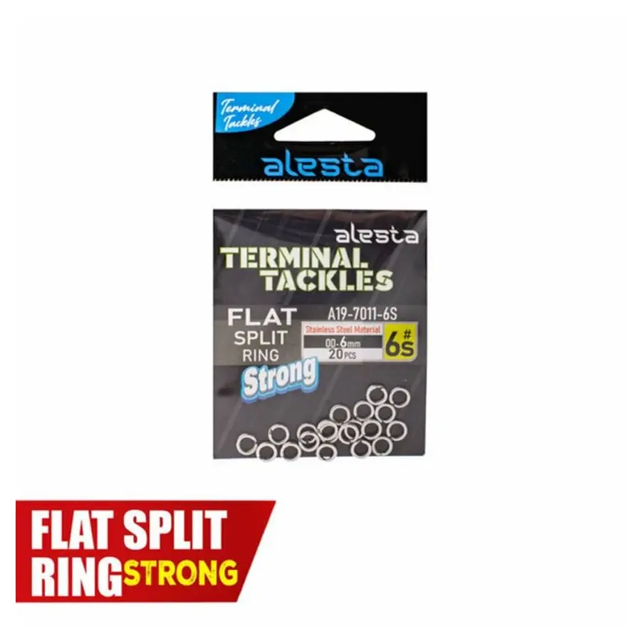 Alesta Flat Split Ring STRONG Suni Yem Halkası