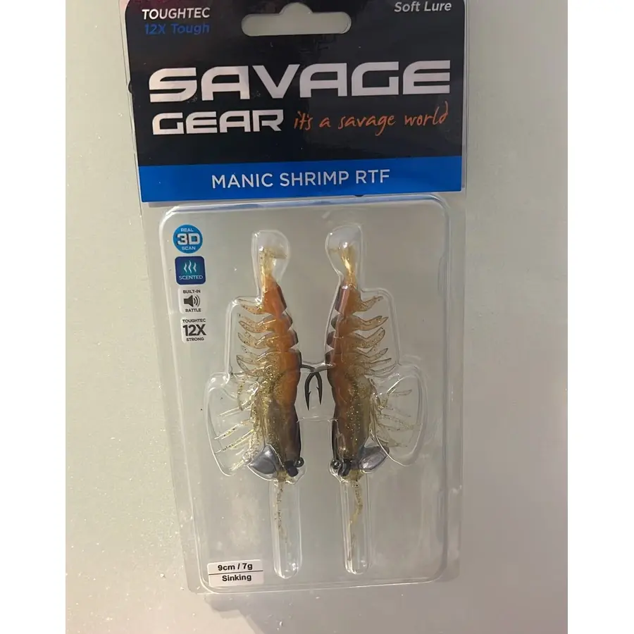 Savage Gear 3D Shrimp RTF 9 Cm 7 Gr Silikon Karides