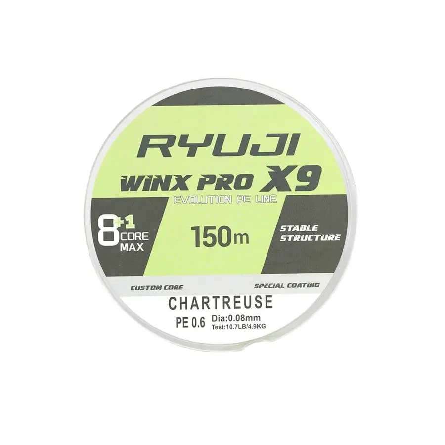 Ryuji Winx Pro x9 150 Mt Chartreuse İp Misina